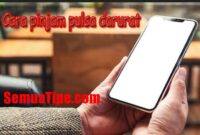 cara pinjam pulsa darurat telkomsel